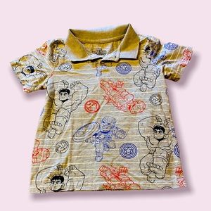 ⭐️SALE🌟 Marvel Superhero Adventures Collared Shirt